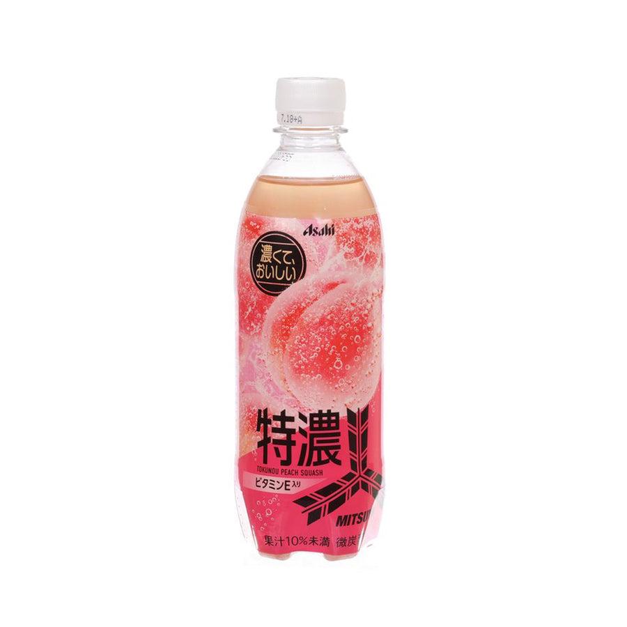 MITSUYA CIDER Rich Peach Squash Carbonated Drink (500mL)