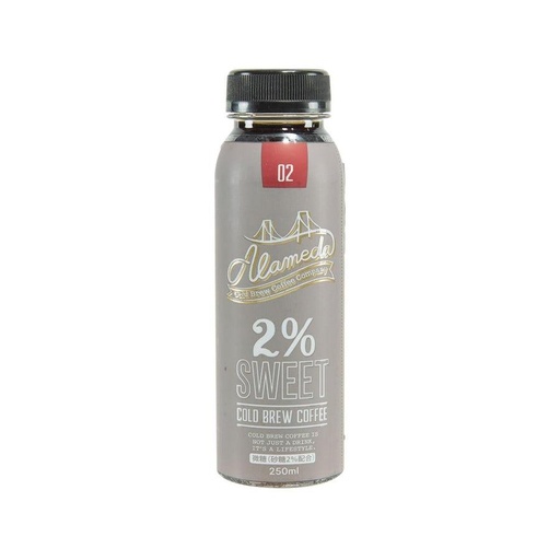 ALAMEDACBC Cold Brew 2% Sweet Coffee (220mL)