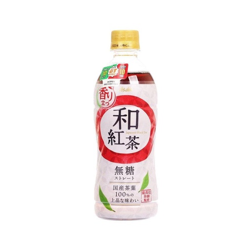 ASAHI Japanese Black Tea - No Sugar (500mL)
