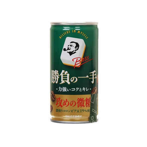 BOSS Low Sugar Coffee - Mahjong Design [Can] (185g)