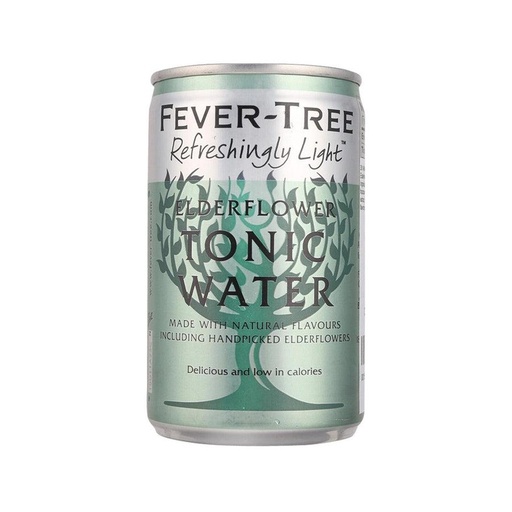 FEVER TREE Elderflower Tonic Water [Can] (150mL)